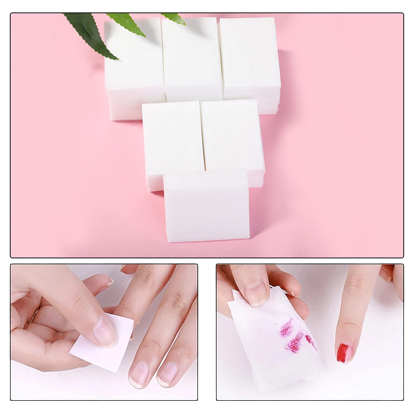 Kavya lint-free nail wipes for clean, fuzz-free cleanup