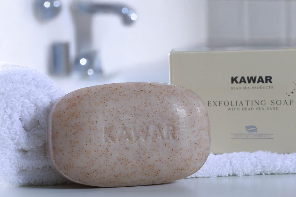 KAWAR shea butter olive oil tea tree blend nourishes and soothes.