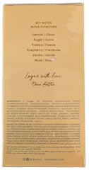 Kayali Capri in a Bottle Lemon Sugar 14 citrus-spark highlights sunny mood and effortless appeal.