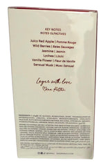 Kayali Eden Juicy Apple heart notes with jasmine and lychee for soft daytime allure