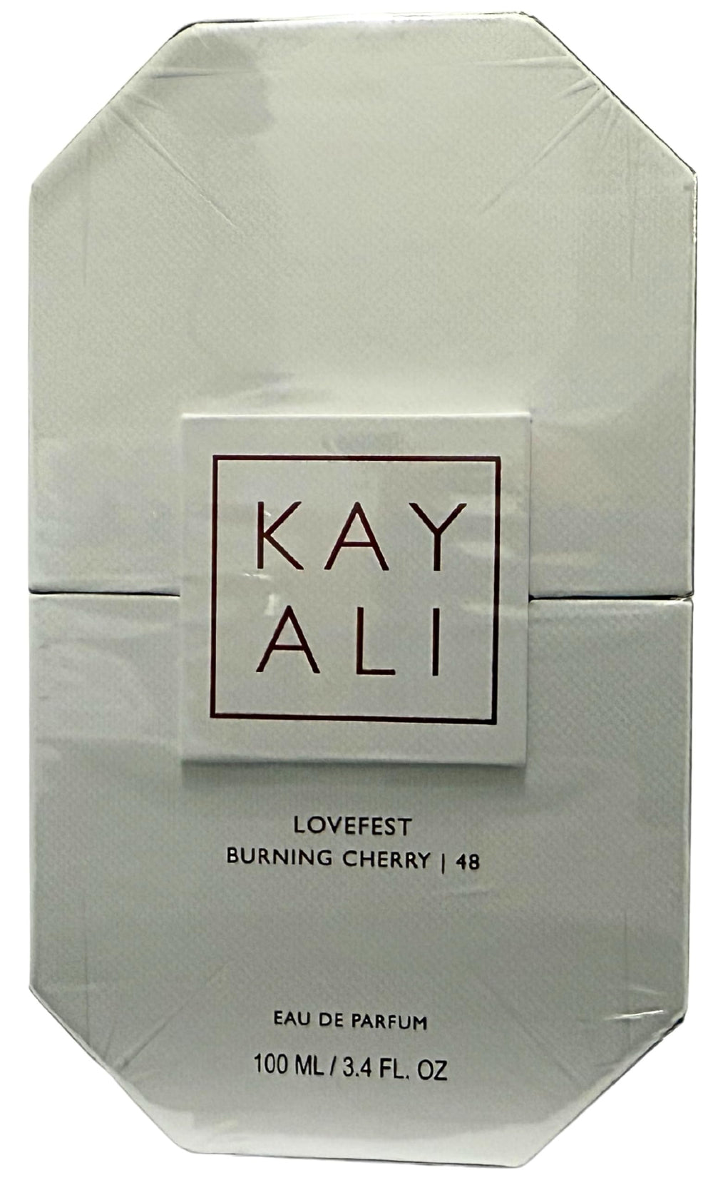 KAYALI Lovefest Burning Cherry 48 gift box, elegant packaging for gifting