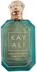 Kayali Maldives Ylang Coco spray mist, smooth application for effortless layering.