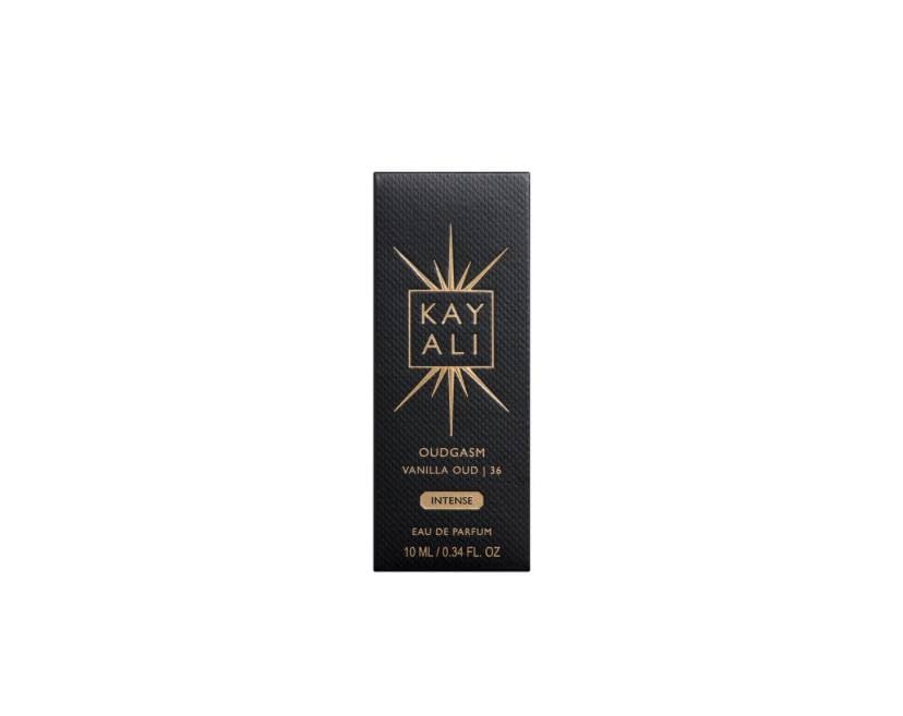Kayali Oudgasm Vanilla Oud 36 travel size box offers on the go luxury