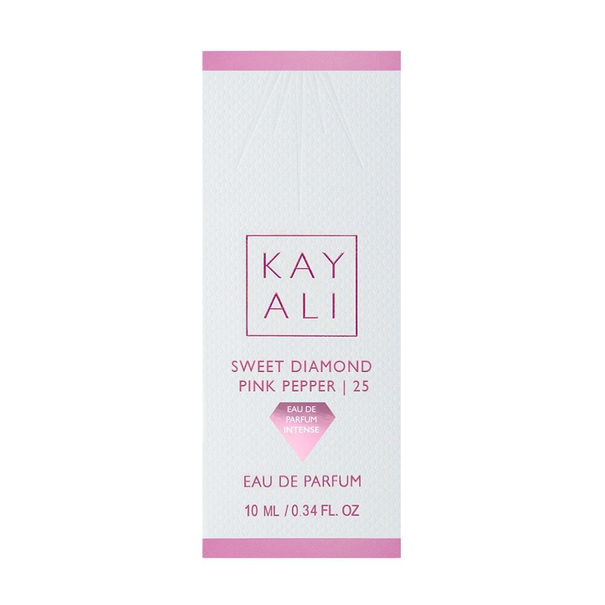 KAYALI Sweet Diamond Pink Pepper 10 mL bottle among travel essentials