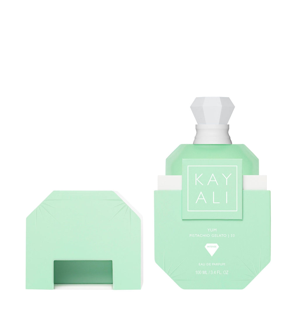 KAYALI Yum Pistachio Gelato 33 EDP Intense, evening event-ready scent.