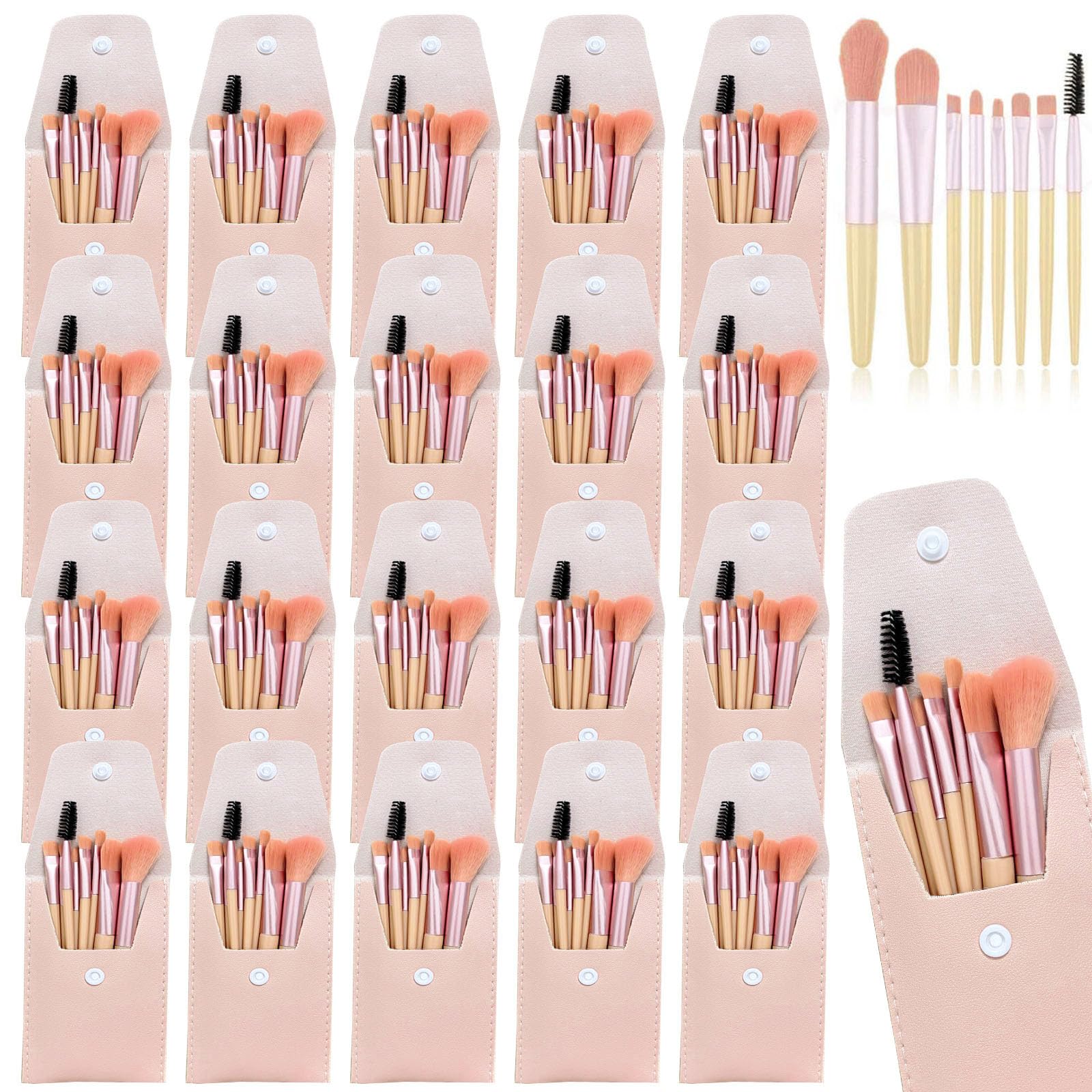 KBTYUDD 20-piece makeup brush set for versatile looks and precise application