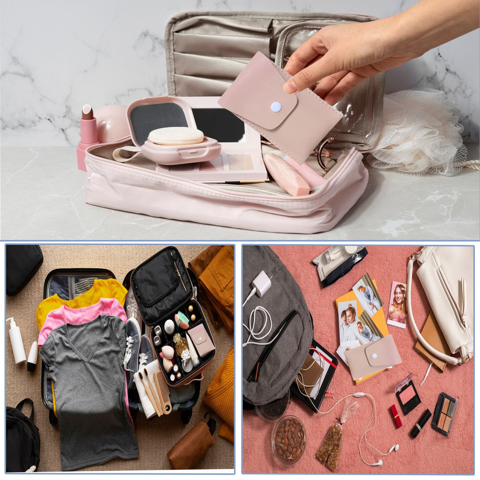 KBTYUDD nylon fiber bristles deliver soft, irritation-free makeup application