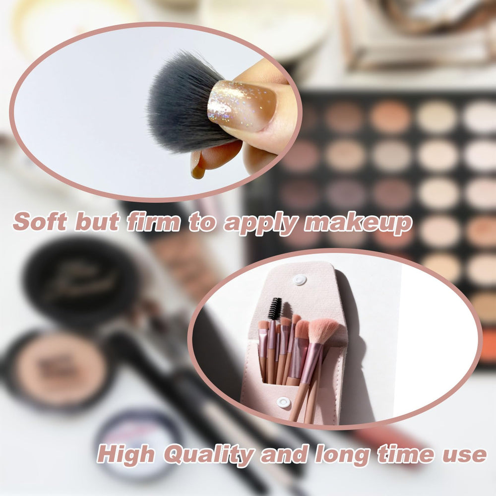 KBTYUDD travel makeup kit fits purses and backpacks for on-the-go touch-ups