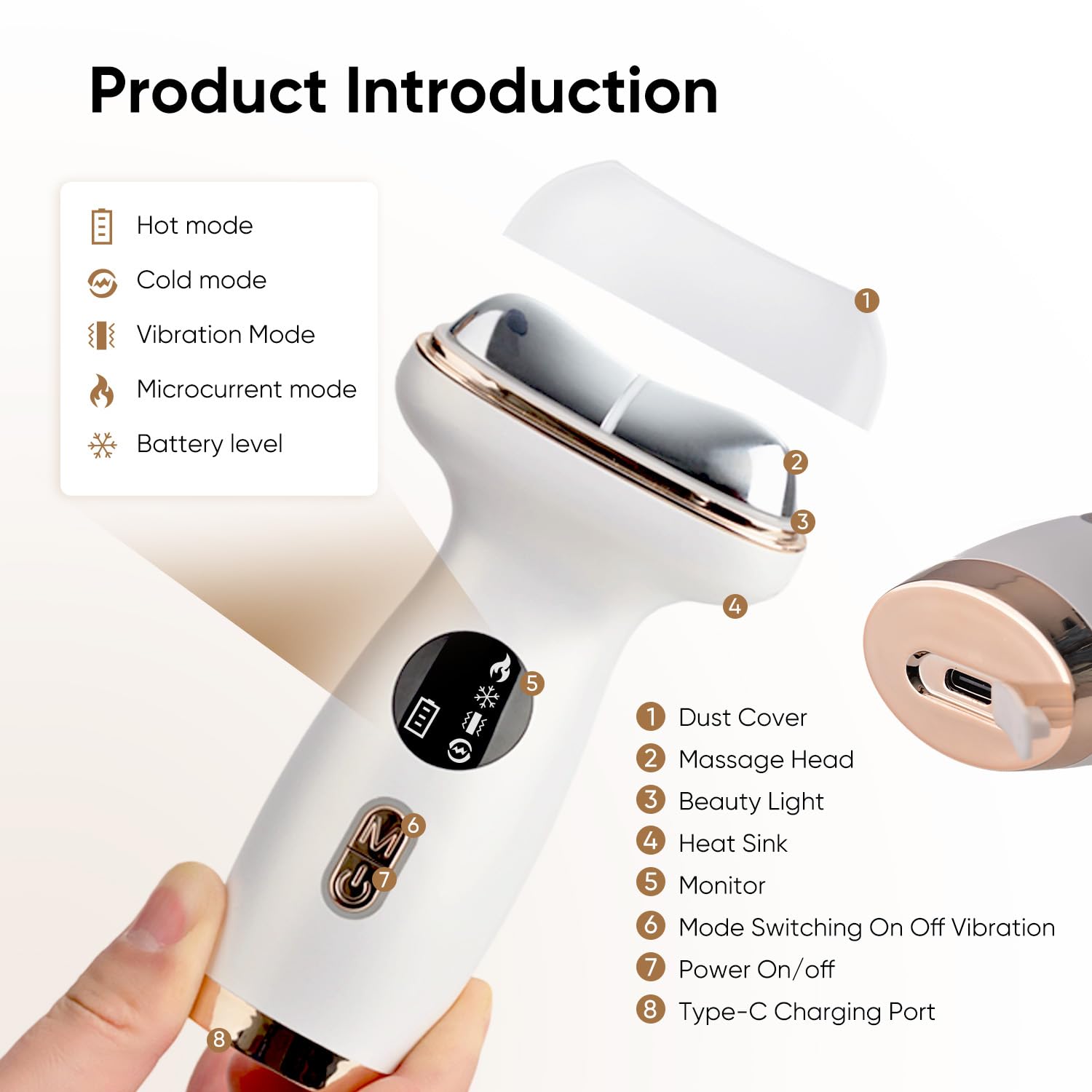Kdune daily skincare routine using the device for radiant skin