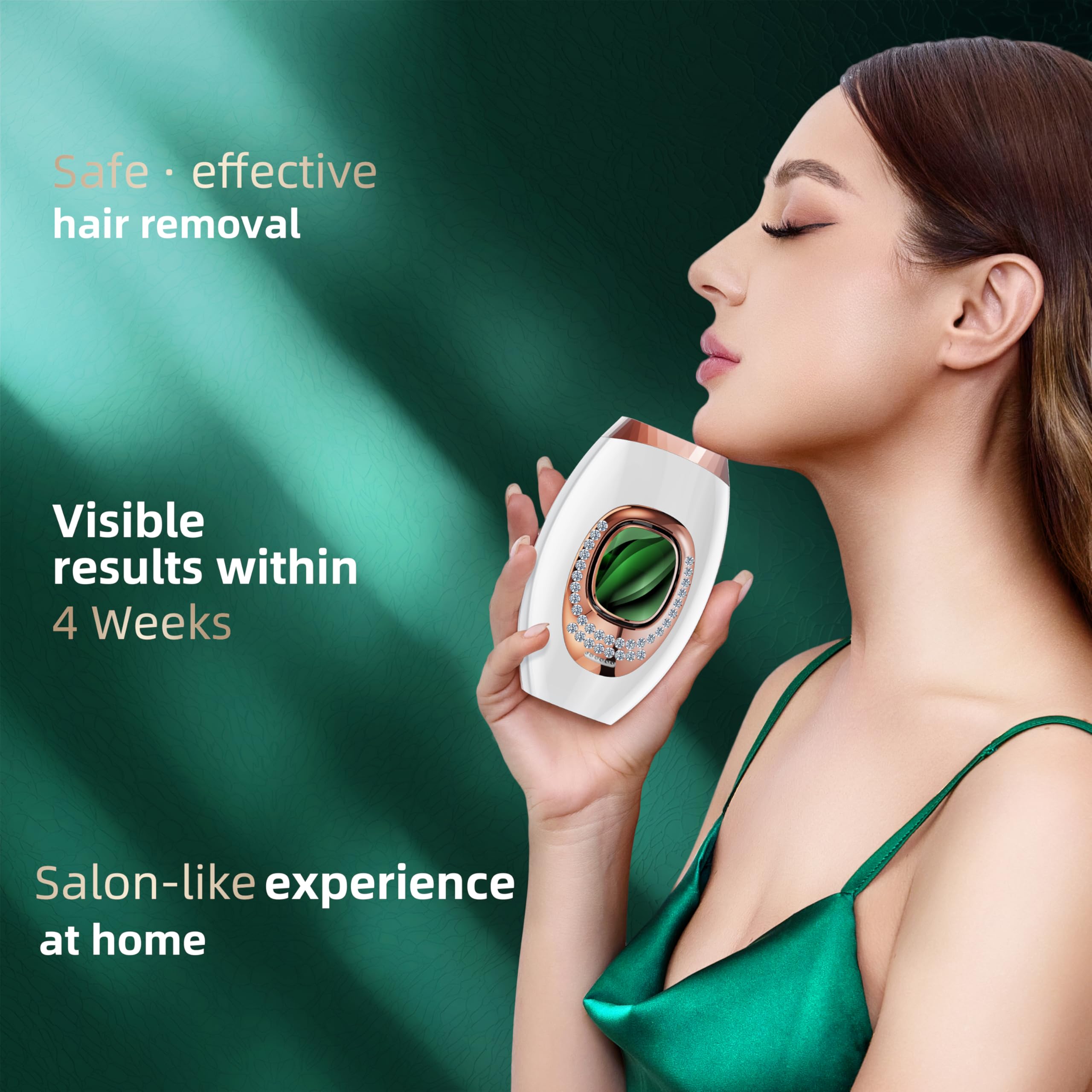 KDZ IPL device shows five-level intensity for personalized treatment