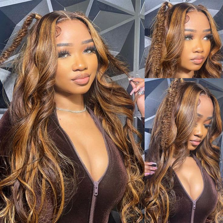 KeaBalo body wave honey blonde lace front wig for everyday wear and versatility