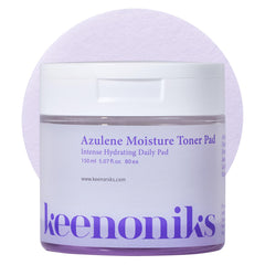 Keenoniks Moisture Recovery Toner Pad azulene chamomile closeup soothing sensitive skin