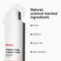 Keeps conditioner after shampoo on hair demonstrates smoothing effect.