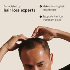 Keeps Matte Thickening Pomade applied to dry hair for easy shaping