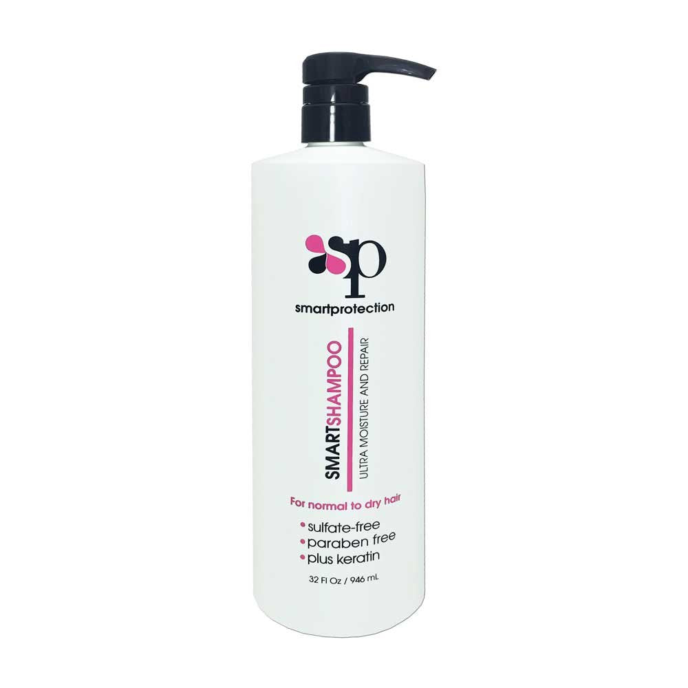 KEF Ultra Moisture Shampoo bottle front, sulfate-free hydration for all hair types