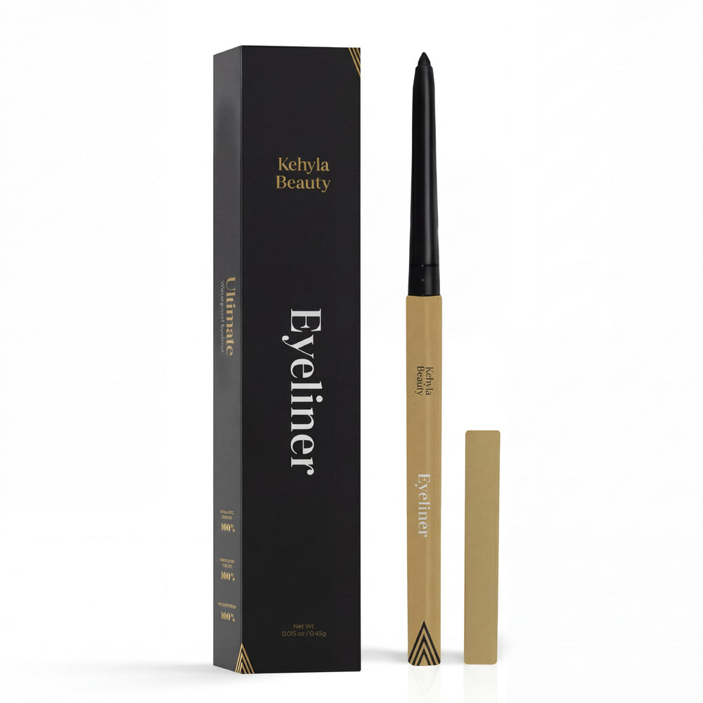 Kehyla Beauty Eyeliner gel-cream pencil tip close-up for smooth glide and precise line