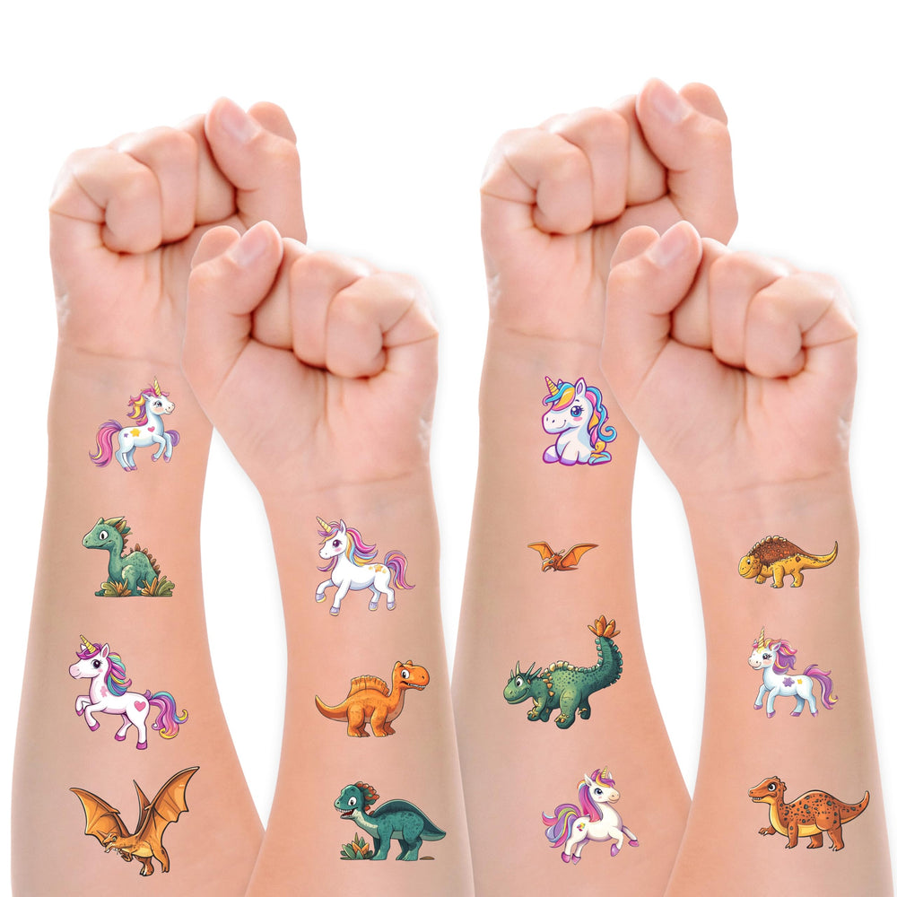 Keikihipa tattoos as party favors and decorations for celebrations.