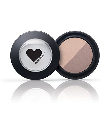 Kelley Baker Brow Powder Duo in Blonde and Brown for natural, defined brows.