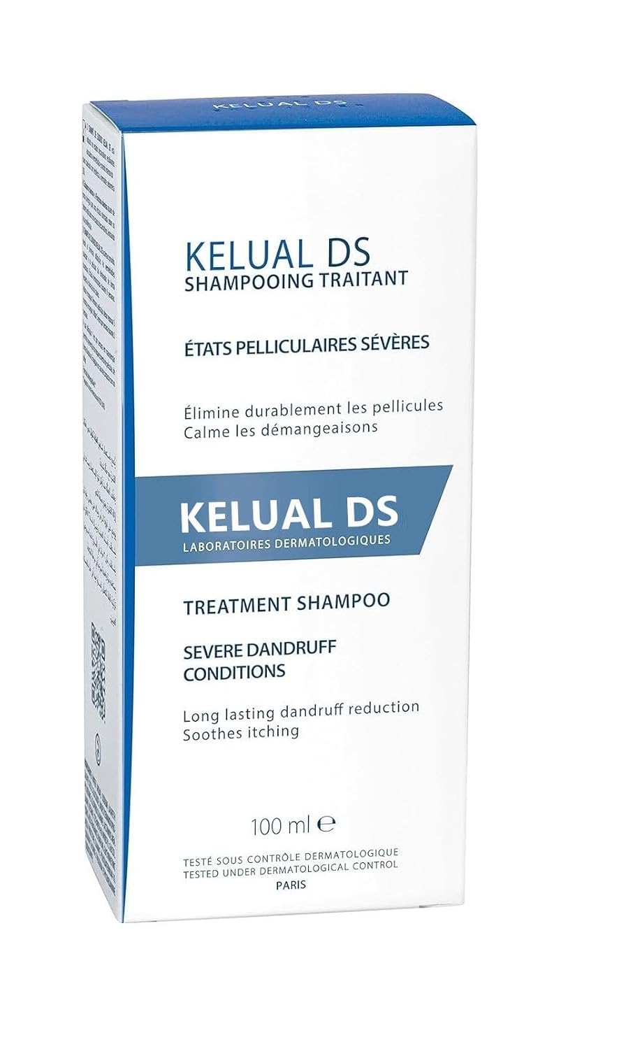 Kelual DS shampoo on wash day for soothing scalp during routine
