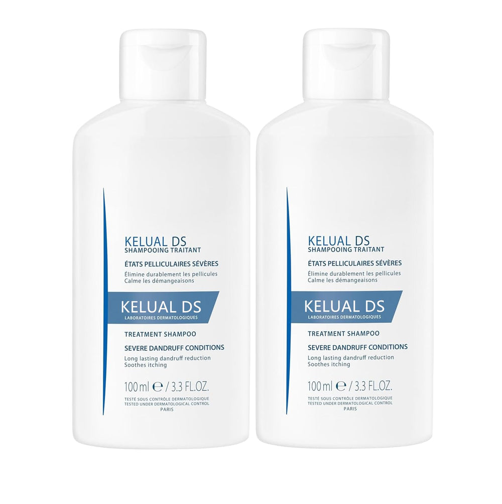 KELUAL DS maintenance routine shot suggesting weekly use for long-term care.