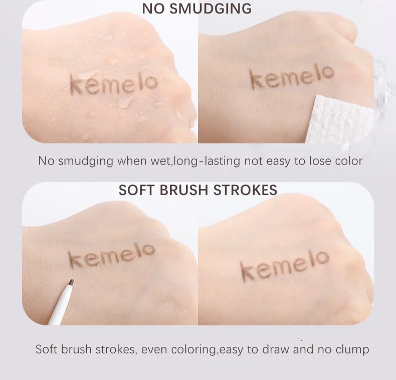 Kemelo Jane Eyebrow Pencil delivers a natural-look brow with fine micro-tip.