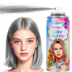 KENINA gray hair spray bottle packaging highlights compact 120 ml size for travel