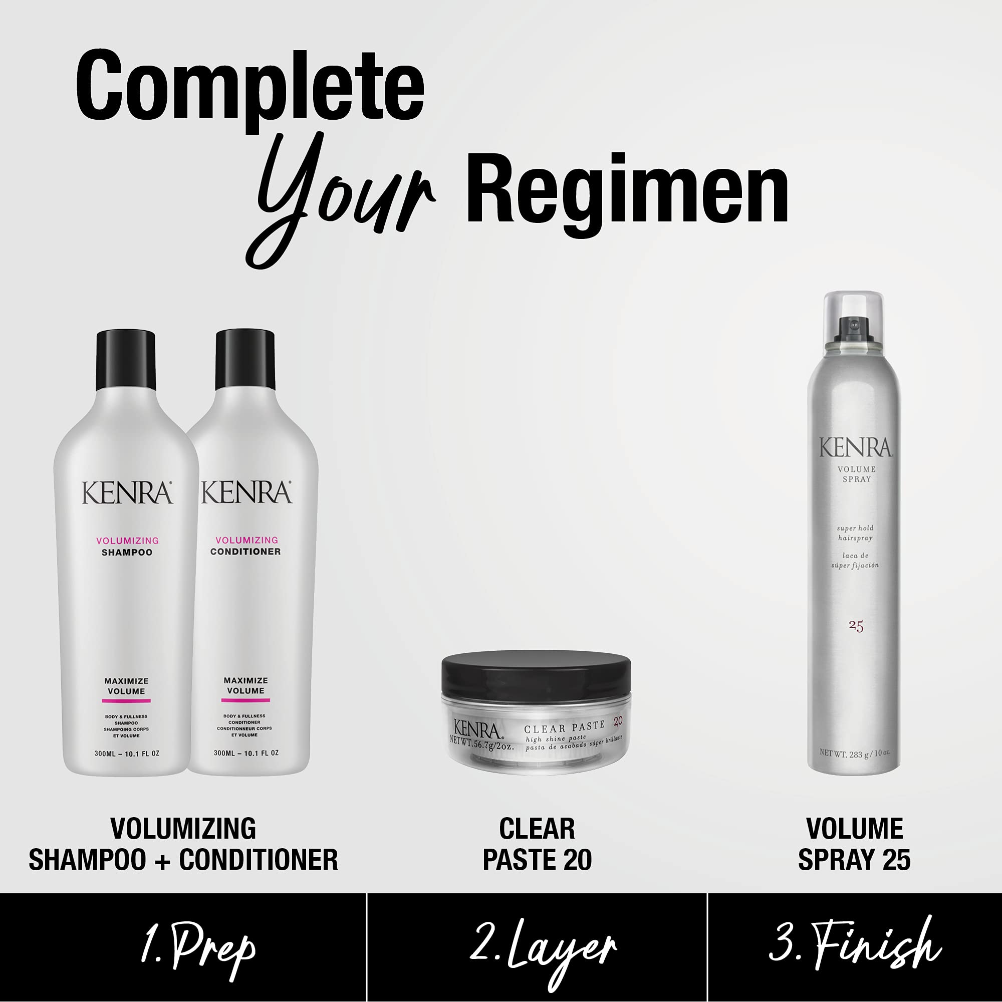 Kenra Clear Paste 20 hands-on application demonstrates pliable texture control.