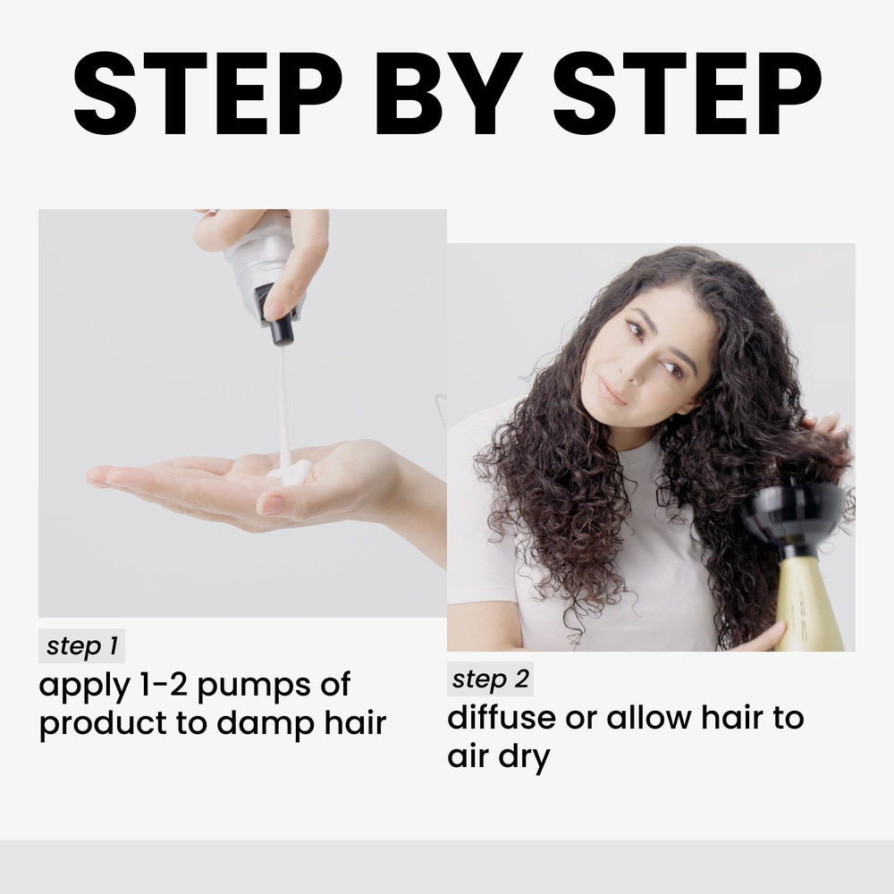 Kenra Curl Defining Creme 5 combats frizz and flyaways with humidity resistance.