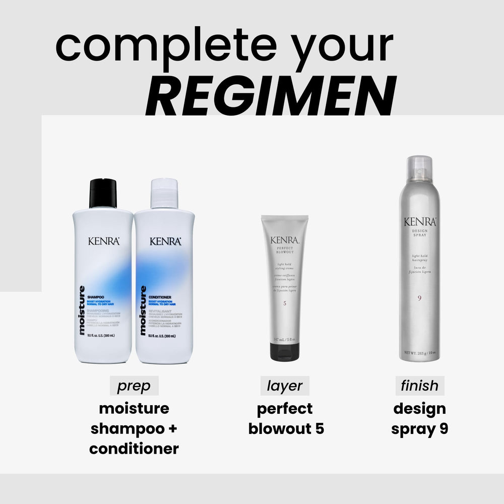 Kenra Design Spray 9 supports color longevity while styling