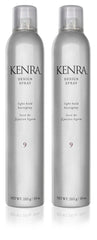 Kenra Design Spray 9 bottle showing frizz-control for smooth styling