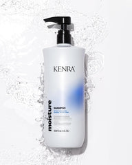 Kenra Moisture duo packaging box highlights color-safe hydration care.