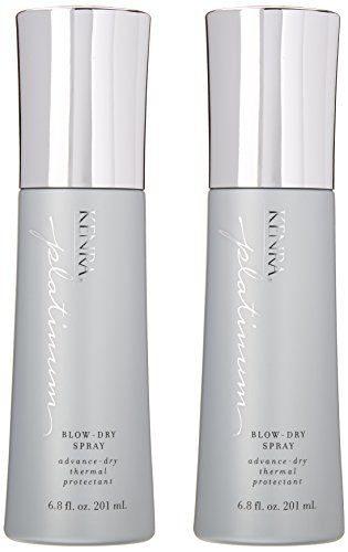 Kenra Platinum Blow-Dry Spray humidity resistance helps maintain style.