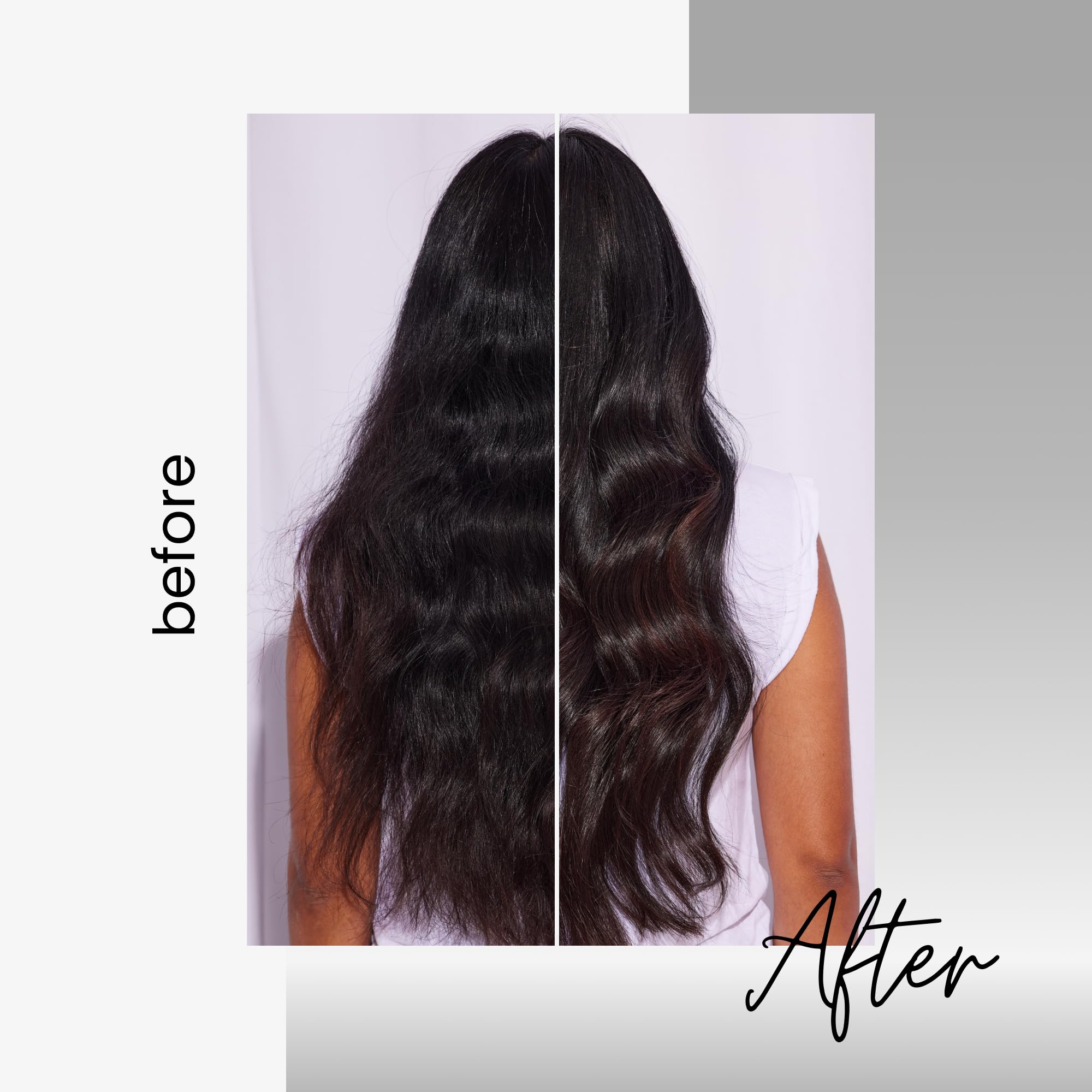 Kenra Platinum Luxe Shine gold-detail closeup showcases luxurious slip for detangling.