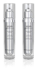 Kenra Platinum Silkening Gloss bottle for radiant shine.
