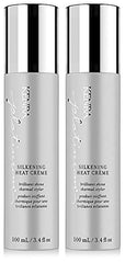 Kenra Platinum Silkening Heat Crème bottle pour smooths hair while protecting against heat