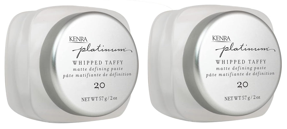 Kenra Platinum Whipped Taffy, bouteille 2oz, fini ultra-matte et fixation modérée.