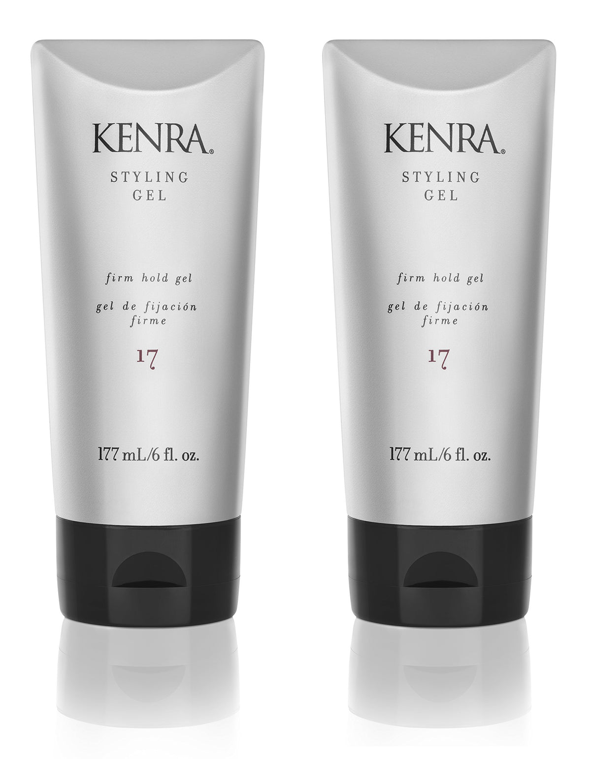 Kenra Styling Gel 17 bottle provides high hold and shine for textured hair.