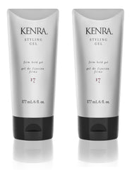 Kenra Styling Gel 17 bottle provides high hold and shine for textured hair.