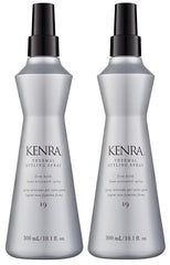 Kenra Thermal Styling Spray bottle ready for professional-grade heat protection.