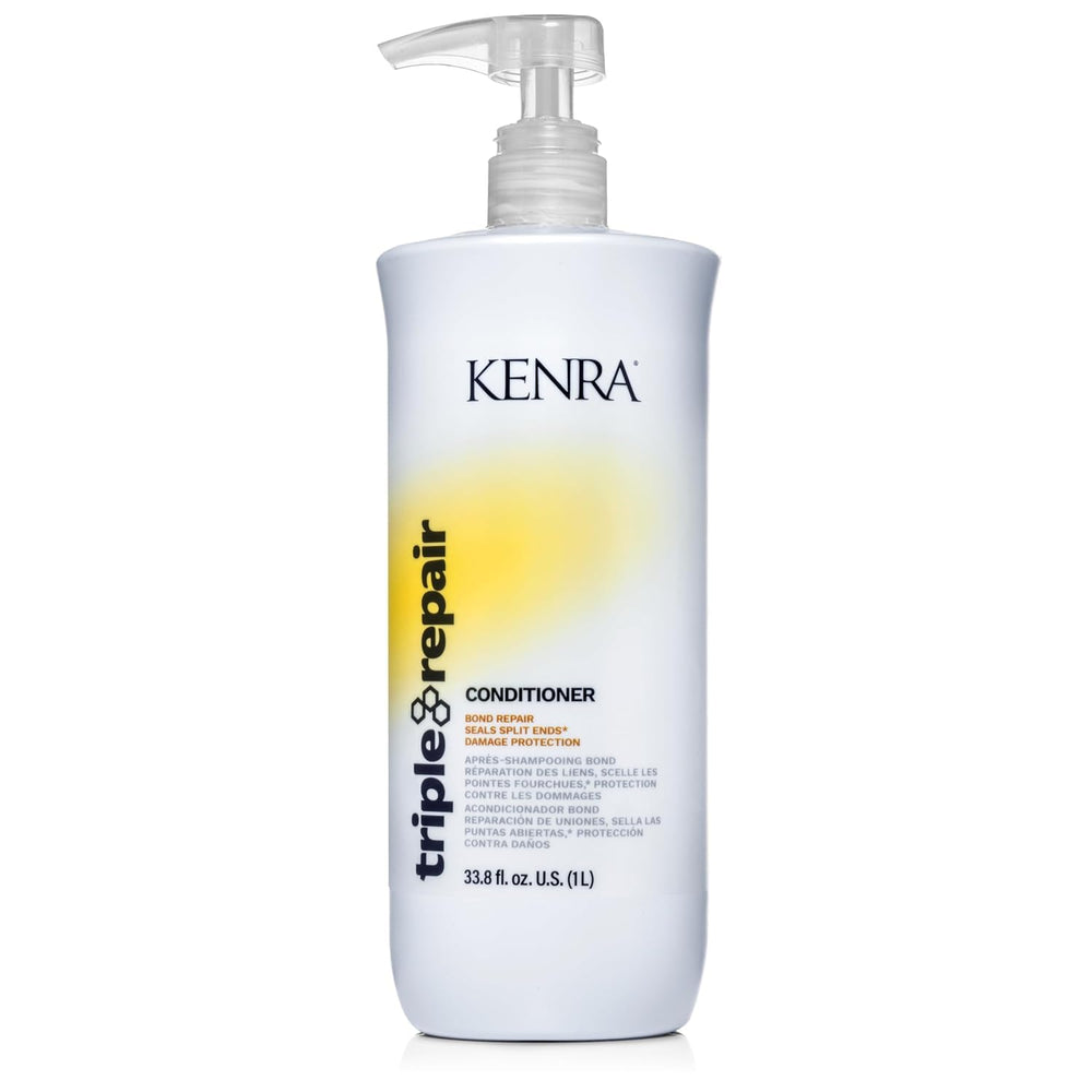Kenra Triple Repair shampoo lather demonstrates creamy texture.