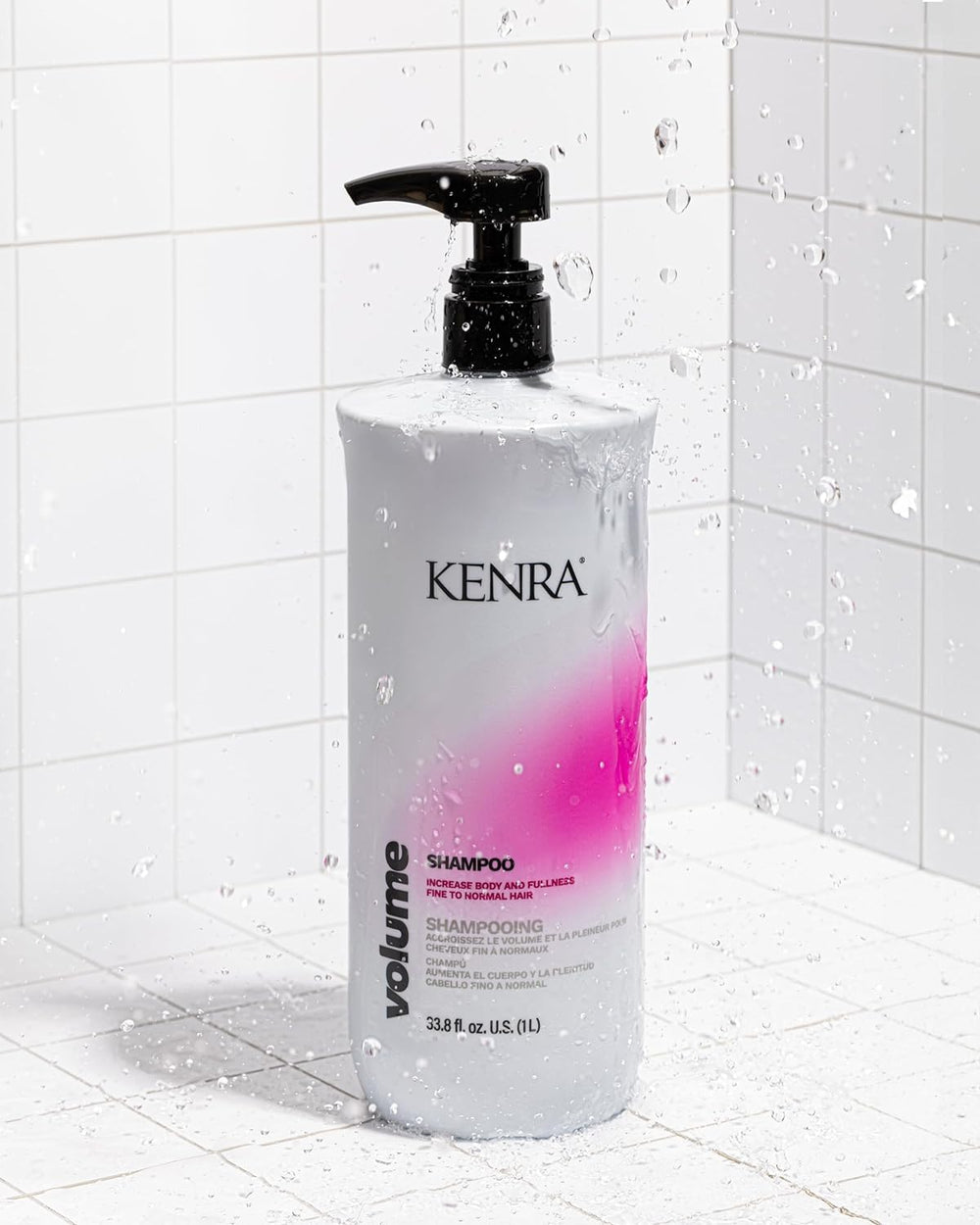 Kenra Volume set packaging displays color-safe volume system.