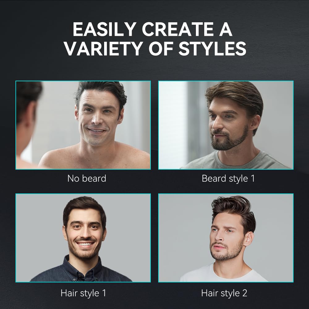 Kensen hair trimmer precision guard enables accurate haircuts at home.
