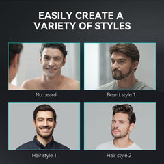 Kensen hair trimmer precision guard enables accurate haircuts at home.