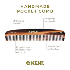 Kent 7T hand-polished finish showcases luxury grooming tool aesthetics.