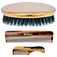 Kent 81T small beard comb for portable precise grooming on the go.