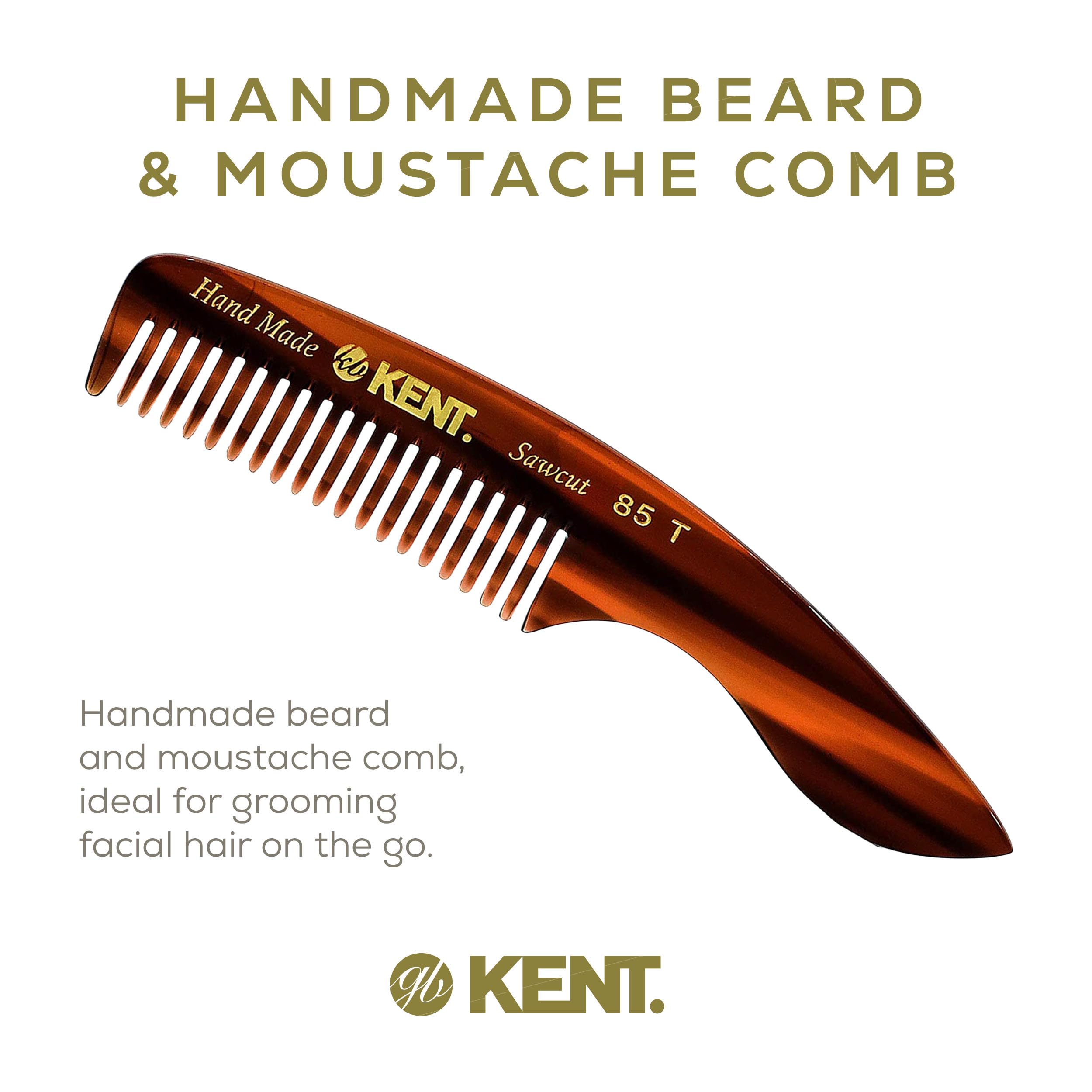 Kent 85T cellulose acetate material highlights durable, plant-based construction with reduced static.