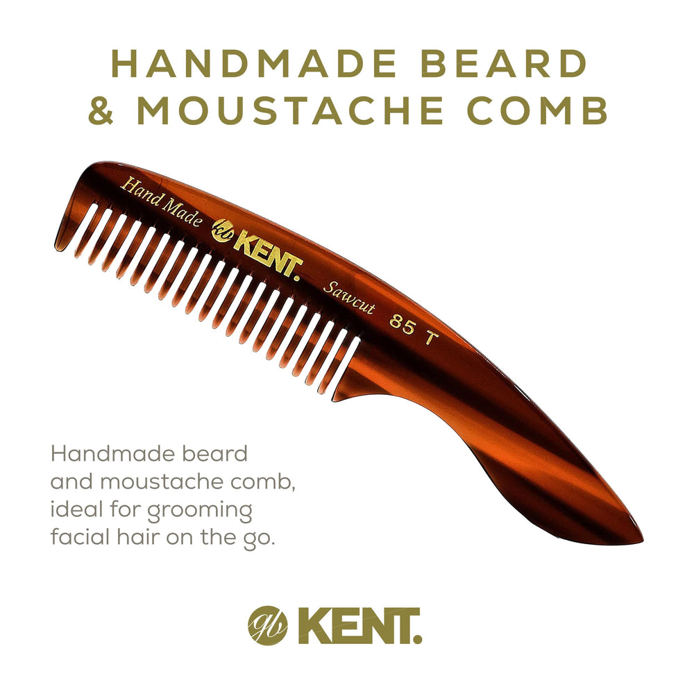 Kent 85T cellulose acetate material highlights durable, plant-based construction with reduced static.