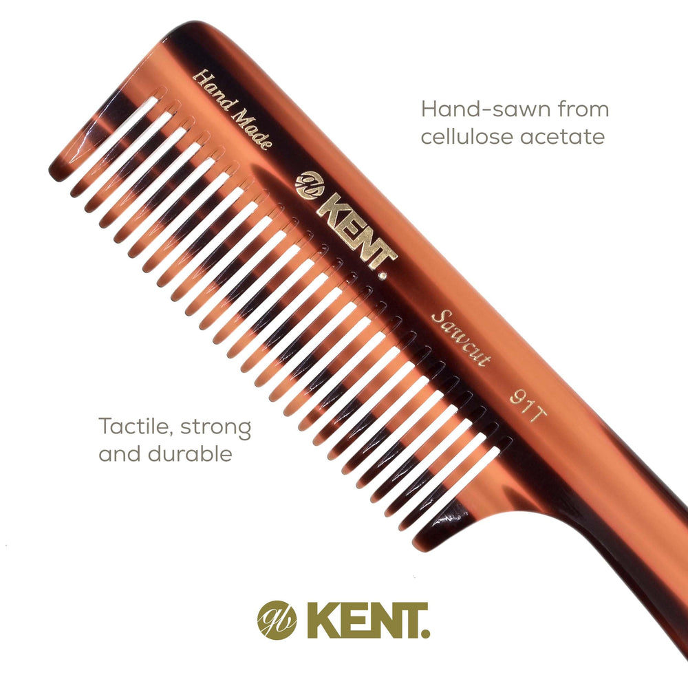 Kent 91T used in shower with shampoo for gentle detangling.