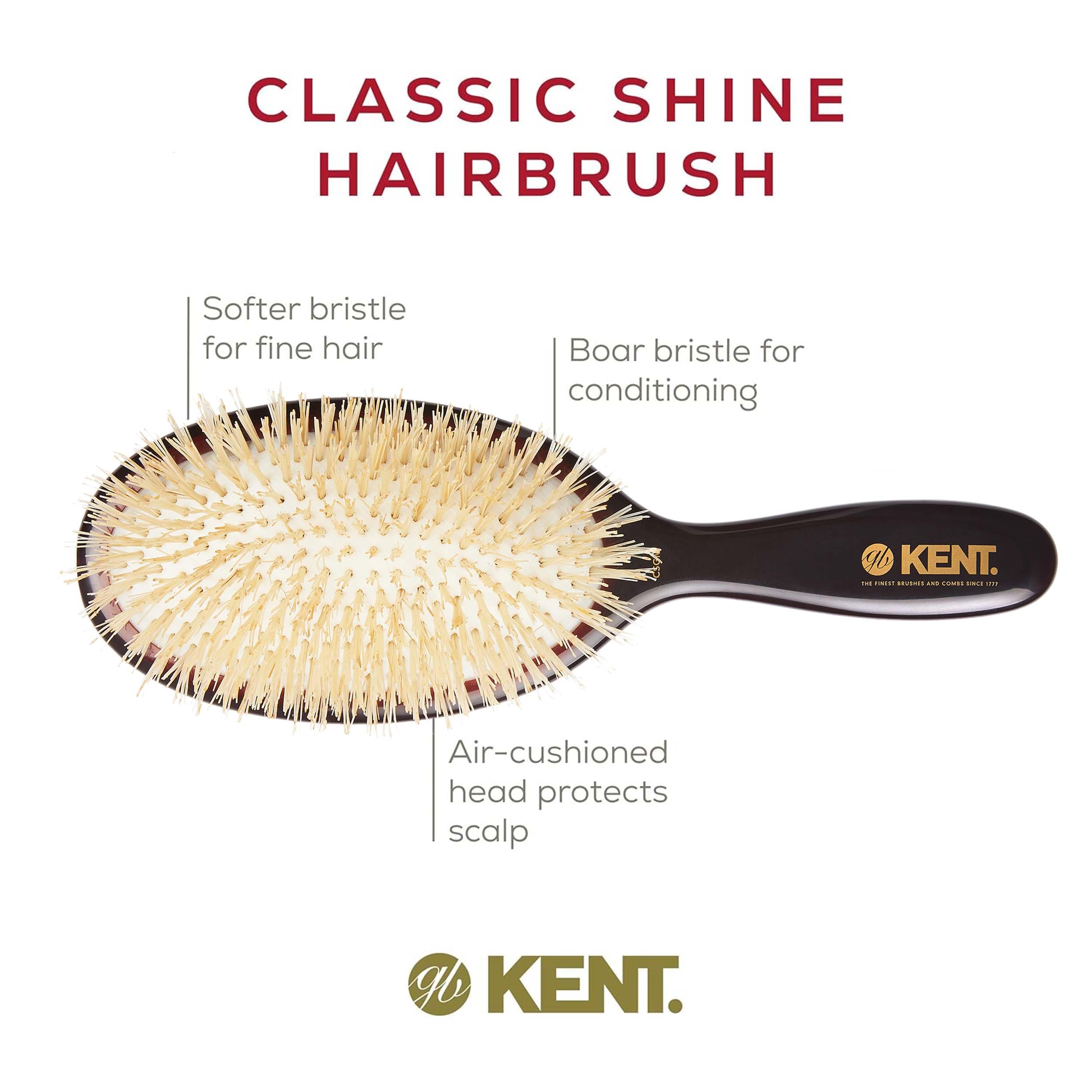 Scalp-stimulation during brushing with Kent CSGM for a soothing routine