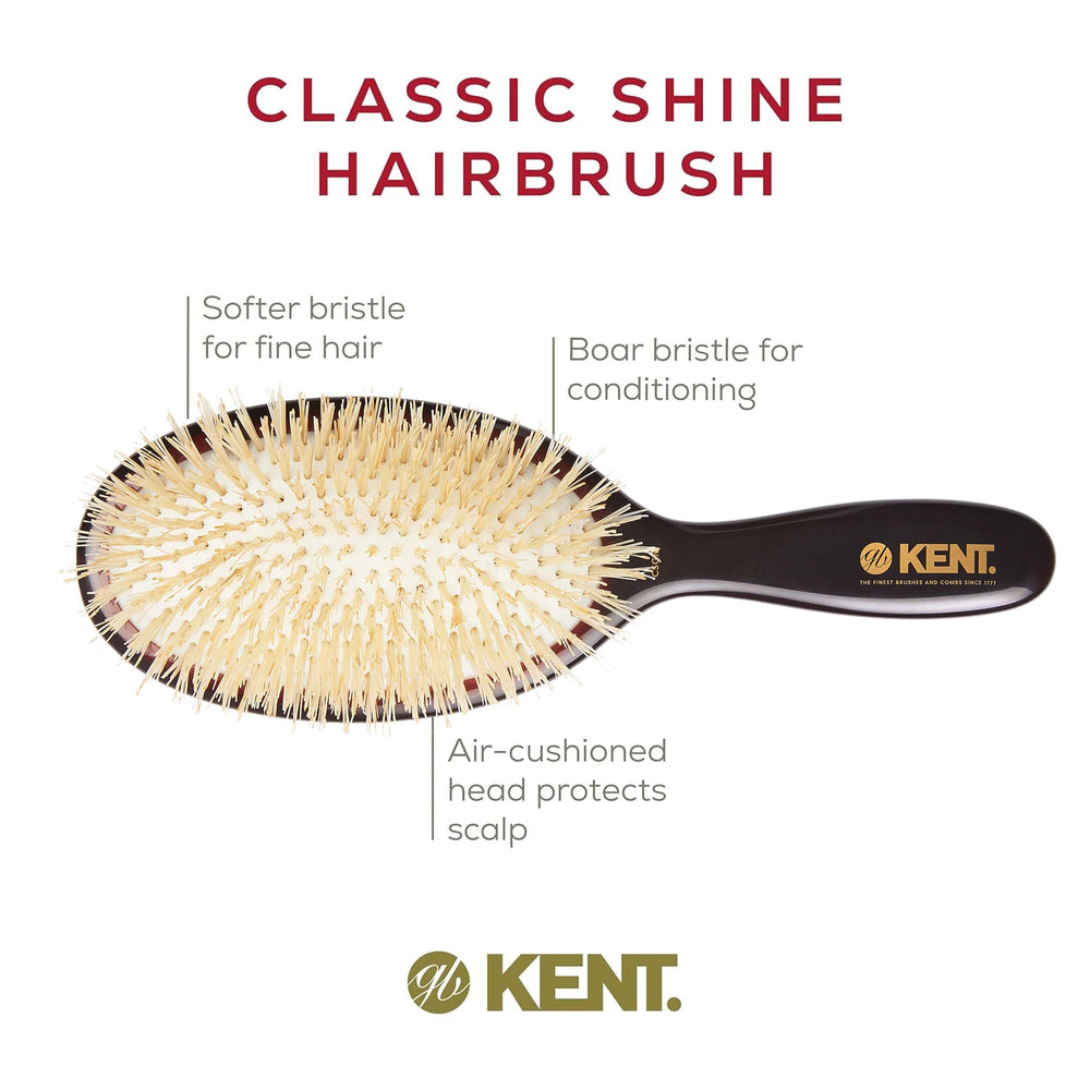Scalp-stimulation during brushing with Kent CSGM for a soothing routine